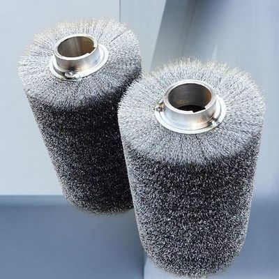 Steel Wire 0.60mm Crimped Polishing Deburring Clean Brush