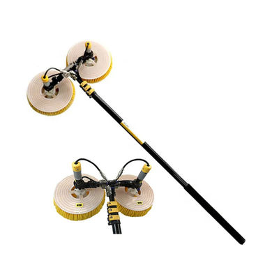 Photovoltaic Dual Head Electric Solar Panel Brush Cleaner Equipment 3.5M/5.5M/7.5M