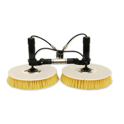 Solar Cleaning Equipment Double Head Solar 3.5m 5.5m 7.5m Rotating Cleaning Brush Water Dust Conditions