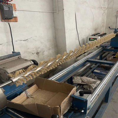 Textile Mill Carding Machine Brush Roller Total Length 1680mm Or Customized