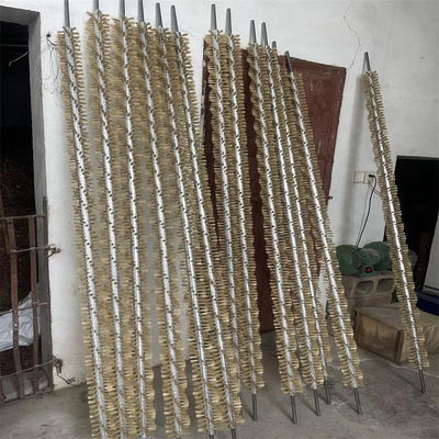 Textile Mill Carding Machine Brush Roller Total Length 1680mm Or Customized
