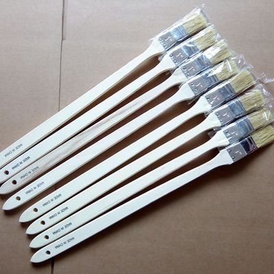 Bent Long Wooden Handle Radiator Brush Radiator Bent Paint Brush with Bristle Hair Elbow Radiator Paint Brush