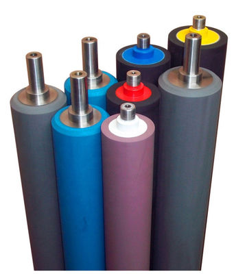 Professional Molded Silicone Rubber Roller For Printing Machine Factory Heat Resistant Closed Cell Silicone Rubber Roll