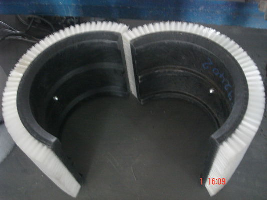 Industrial Roller Brushes For Paper Machine Molecular Knife Brush Corrugated Board Circular Knife Brush