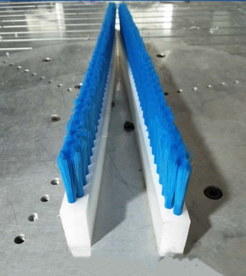 PBT Filament Gate Shockproof Flat Lath Metal Channel Strip Brushes