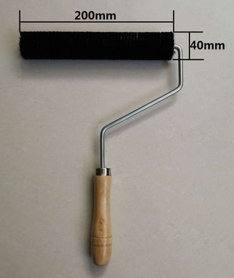 FRP Lamination Rubber Roller With Wooden Handle