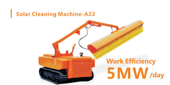 Cleaning Vehicle Solar Plate Cleaning Machine For Photovoltaic Power Station