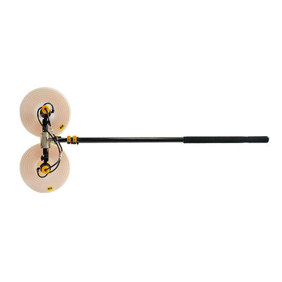 Double Head Automatic Solar Panel Cleaning Brush And Pole Kit Solar Panel Cleaning Rotating Brush Cleaning Equipment