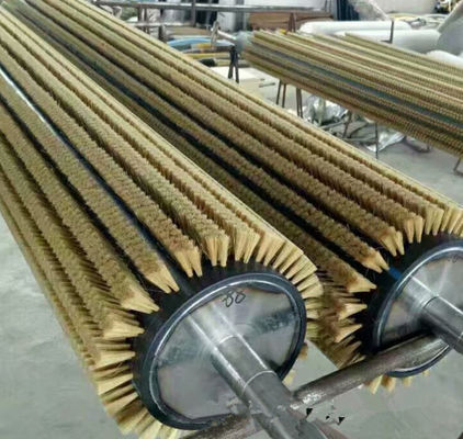 Sanding Machine For Grinding Industrial Brush Roller Sisal Brush For Polishing