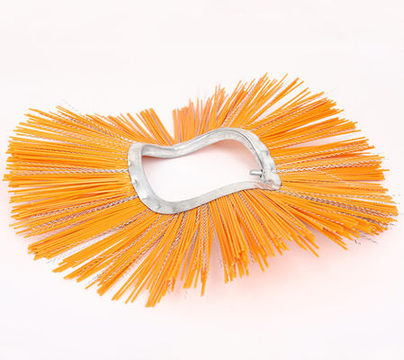 Convoluted Sanitation Roller Brush Snow Sweeping Brush Blade Mixed Brush