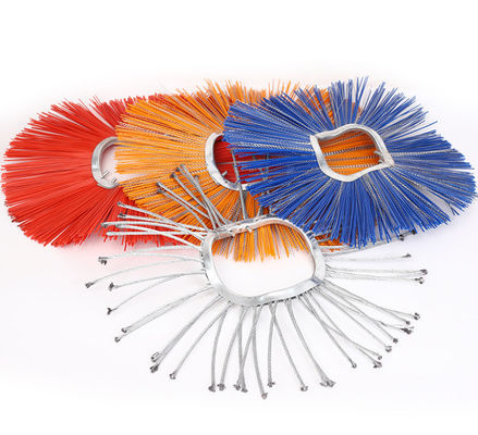 Convoluted Sanitation Roller Brush Snow Sweeping Brush Blade Mixed Brush