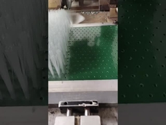 Đen Nylon Bristles Wire Ring PVC đai chải với khoảng cách