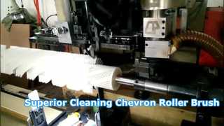 Nhìn kỹ hơn: Bàn chải con lăn làm sạch loại Chevron